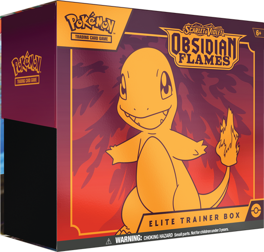 Pokémon TCG: Scarlet & Violet: Obsidian Flames Elite Trainer Box