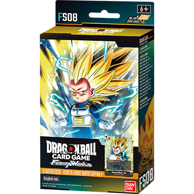 Dragon Ball Super Card Game: Fusion World Starter Deck: FS08: Vegeta (Mini) Super Saiyan #