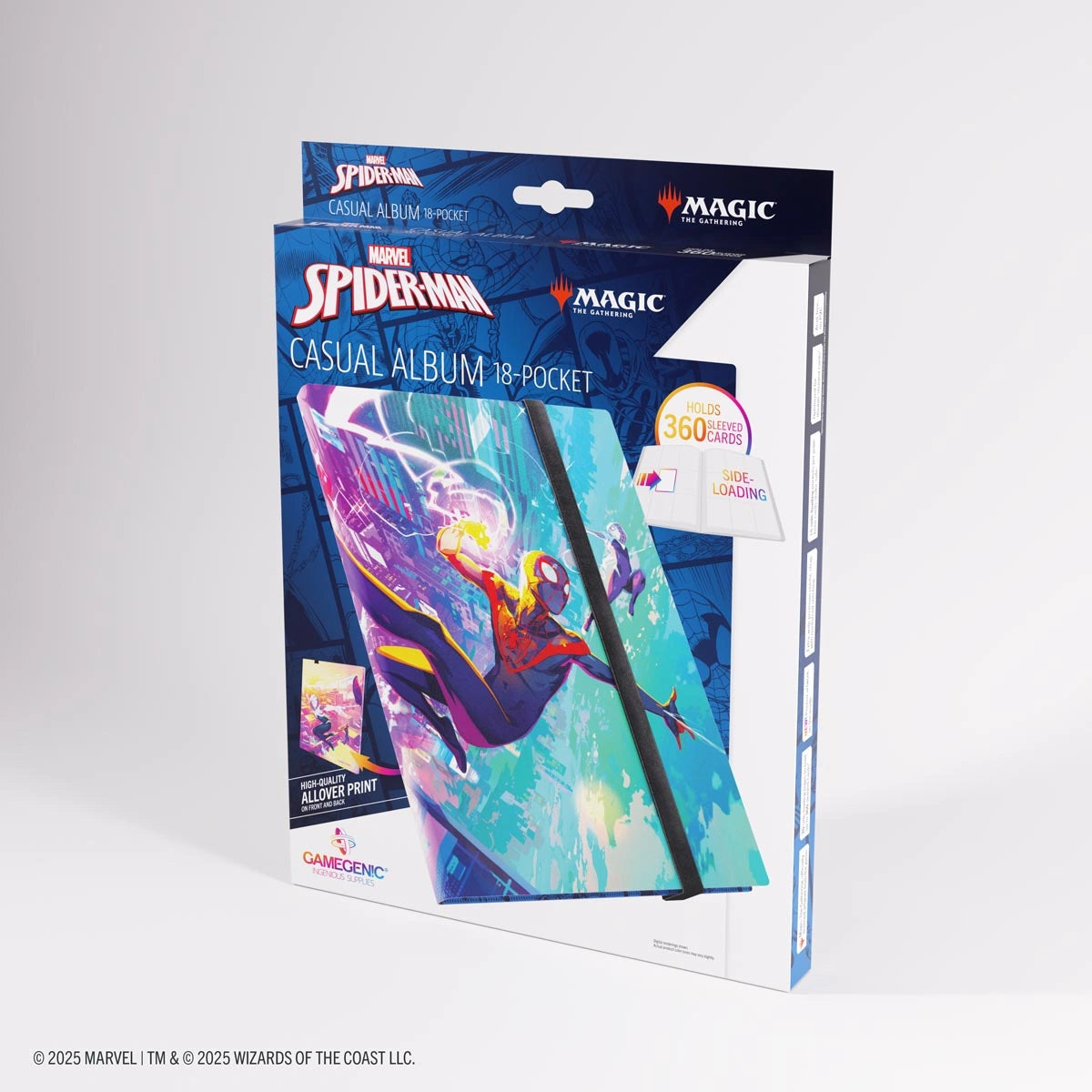 Gamegenic Casual 18 Pocket Album: Magic The Gathering: Marvel's Spider-Man