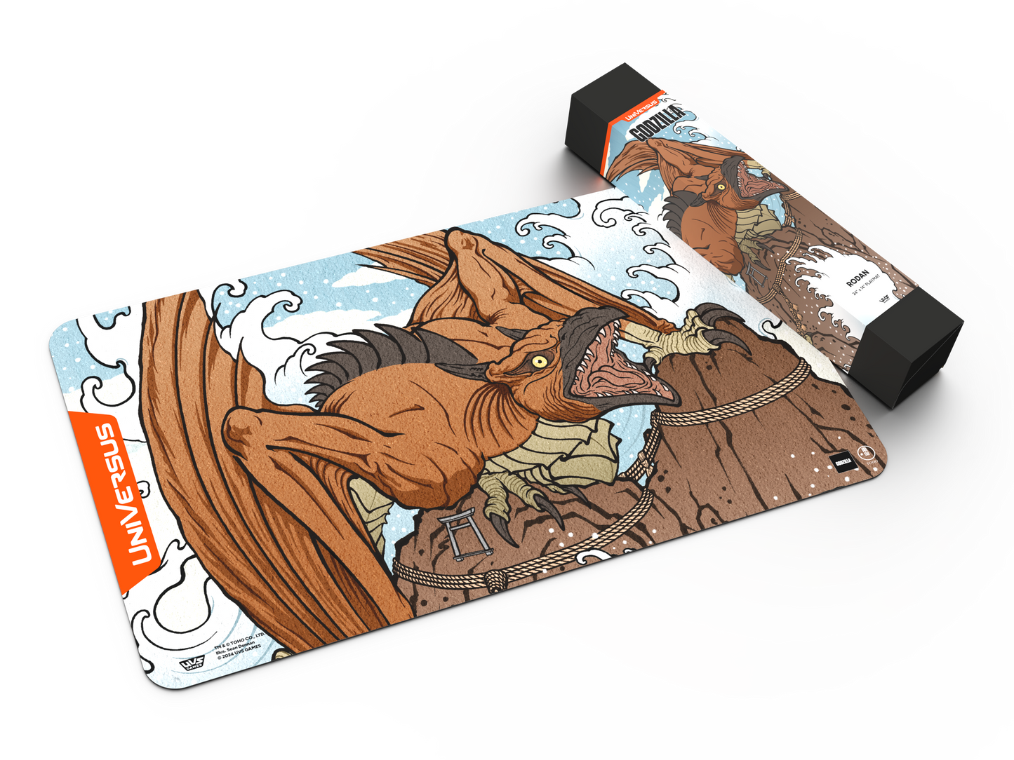 Universus: Godzilla Challenger Series: Playmat