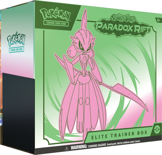 Pokémon TCG: Scalret & Violet: Paradox Rift Elite Trainer Box: Iron Valiant