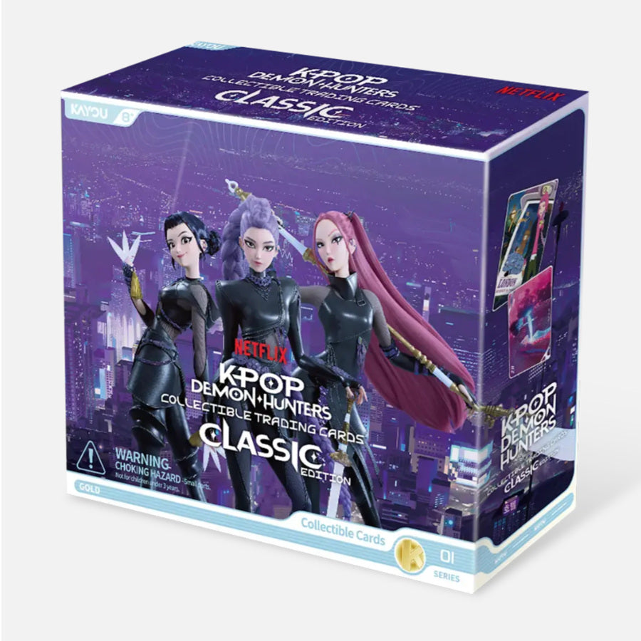 KPop Demon Hunters Collectible Cards: Classic Edition Foil Pack Display 001
