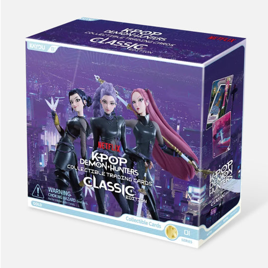 KPop Demon Hunters Collectible Cards: Classic Edition Foil Pack Display 001