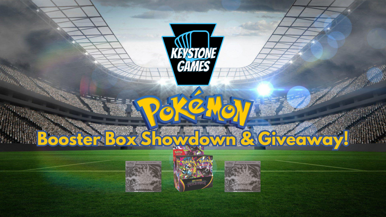 Pokémon Event Entry: Pitch Black Booster Box Showdown
