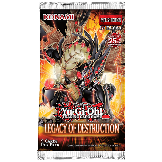Yu-Gi-Oh!: Legacy of Destruction: Booster Pack: 1st Edition