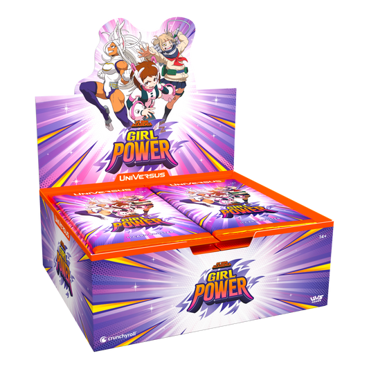 Universus: My Hero Academia: Girl Power Booster Display
