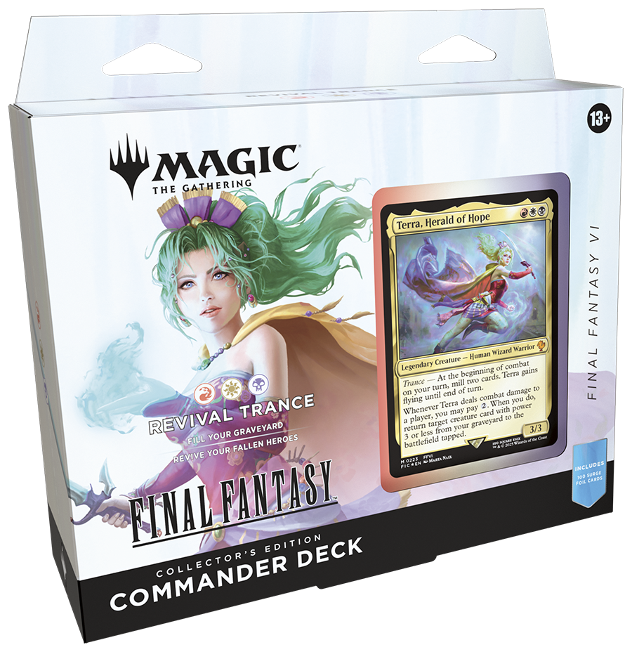 Magic The Gathering: Final Fantasy Commander Deck: Collector's Edition
