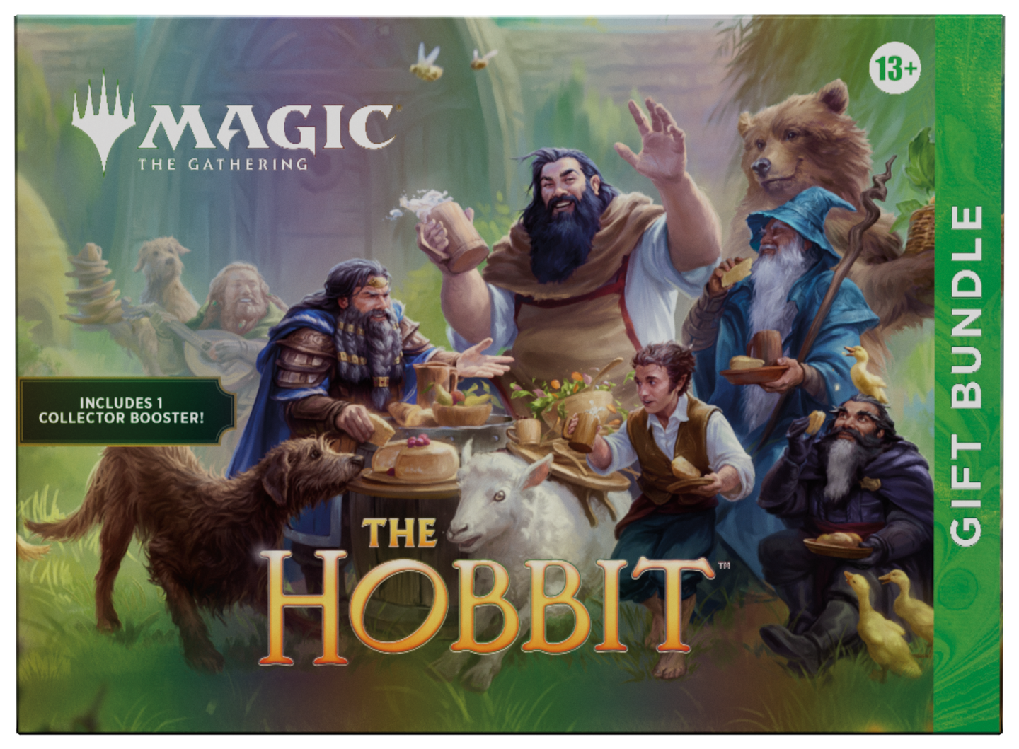 Magic: The Gathering The Hobbit Gift Bundle angled view
