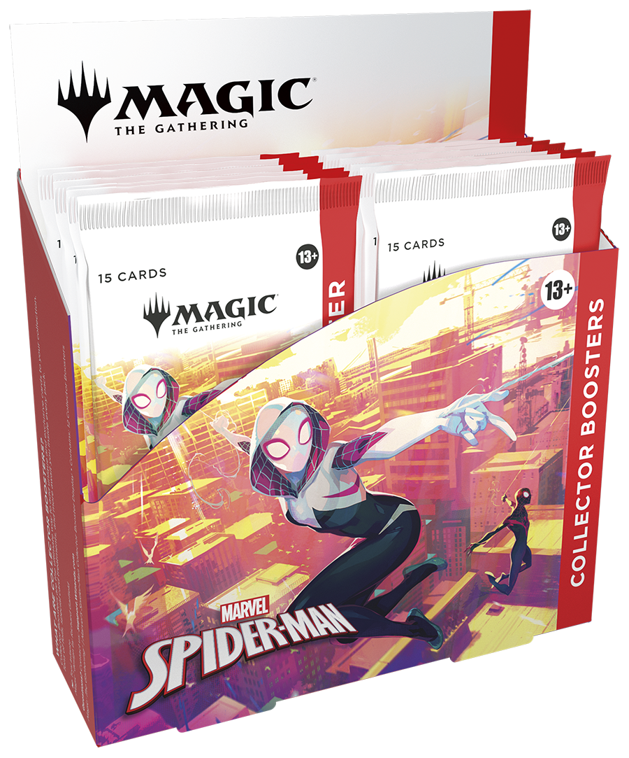 Magic The Gathering: Marvel's Spiderman Collector Booster Display