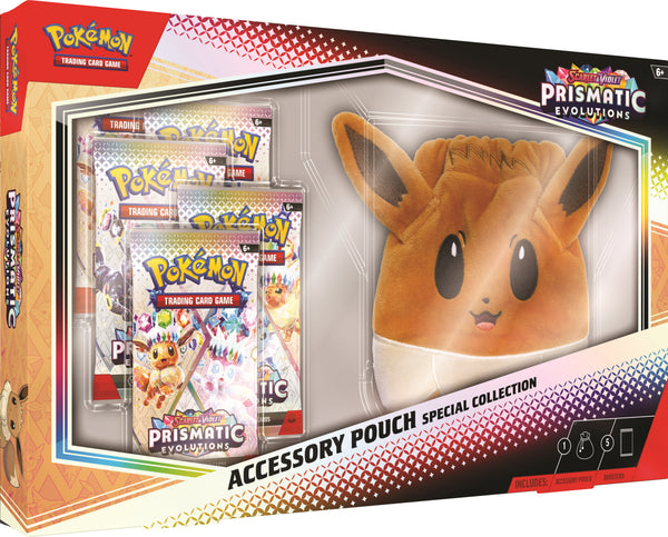 Pokémon TCG: Scarlet & Violet: Prismatic Evolutions Accessory Pouch Special Collection