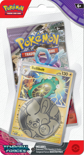Pokémon TCG: Scarlet & Violet: Temporal Forces: Checklane Blister