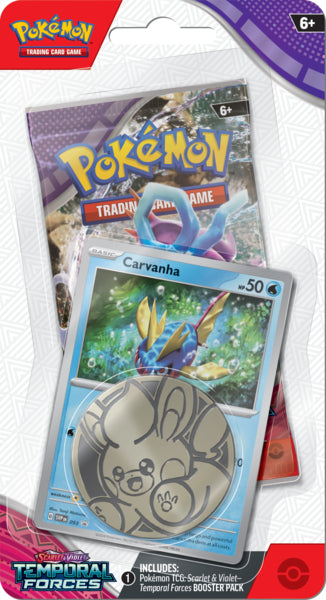 Pokémon TCG: Scarlet & Violet: Temporal Forces: Checklane Blister
