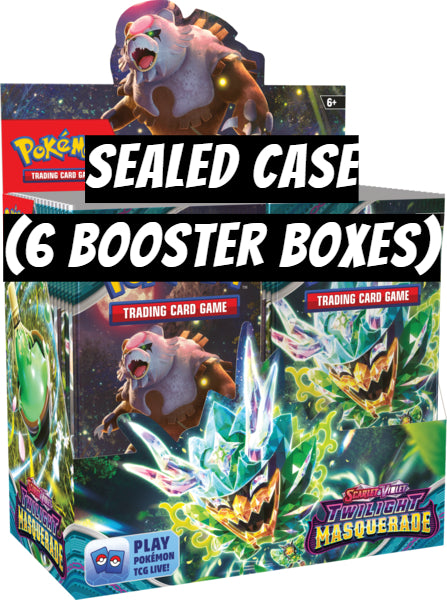 Pokémon TCG: Scarlet & Violet: Twilight Masquerade: Booster Box Case