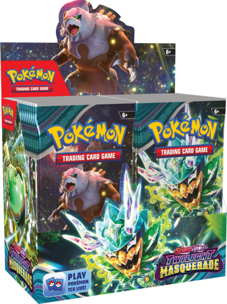 Pokémon TCG: Scarlet & Violet: Twilight Masquerade: Booster Display