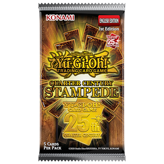 Yu-Gi-Oh!: Quarter Century Stampede Booster Pack Yu-Gi-Oh!: Quarter Century Stampede Booster Pack