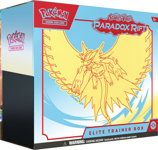 Pokémon TCG: Scarlet & Violet: Paradox Rift Elite Trainer Box: Roaring Moon