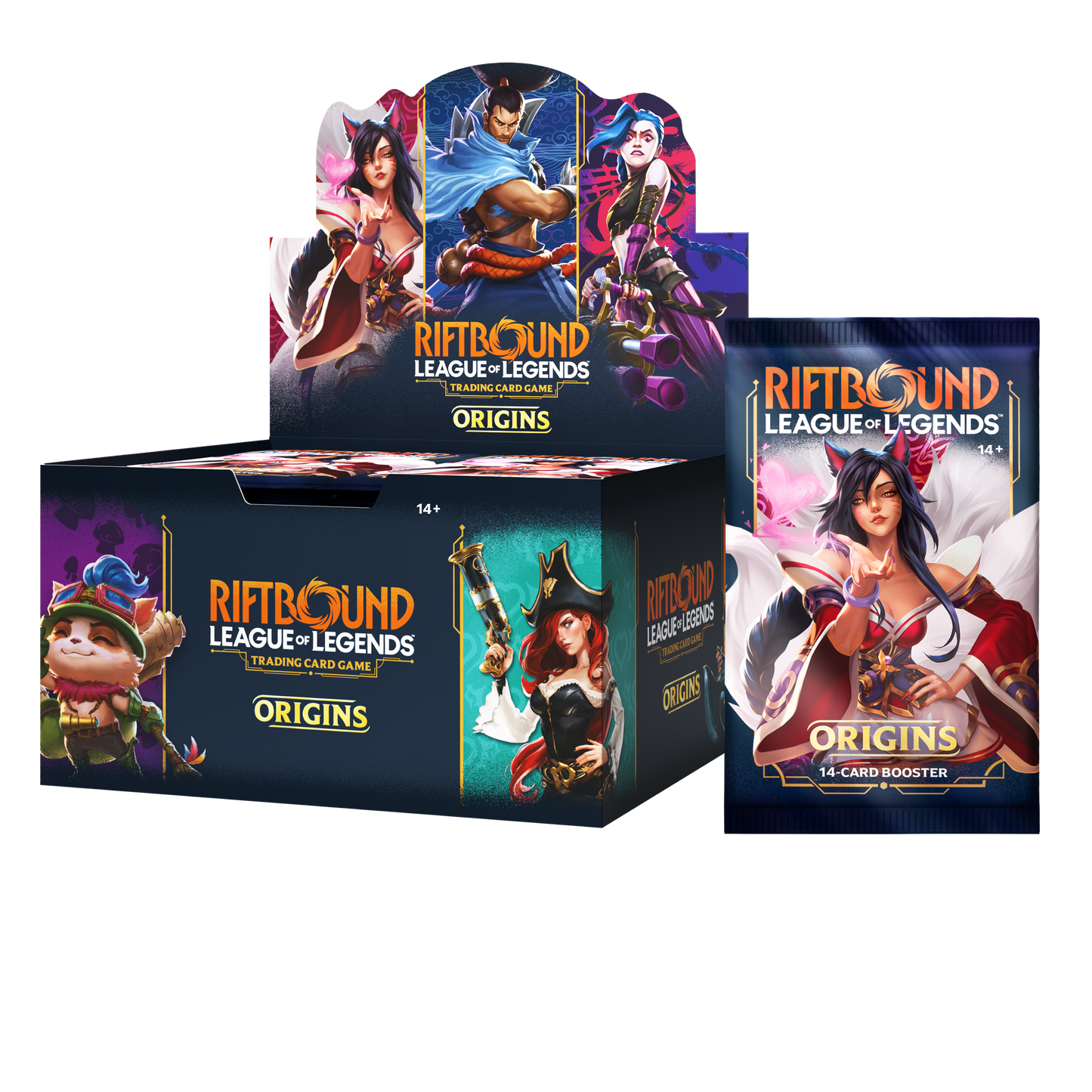 Riftbound League of Legends TCG: Origins Booster Display