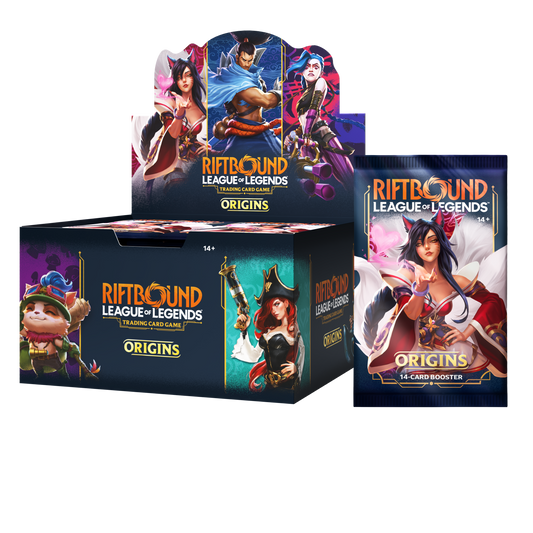 Riftbound League of Legends TCG: Origins Booster Display