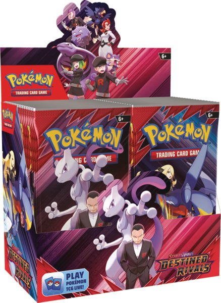 Pokémon TCG: Scarlet & Violet: Destined Rivals Booster Display