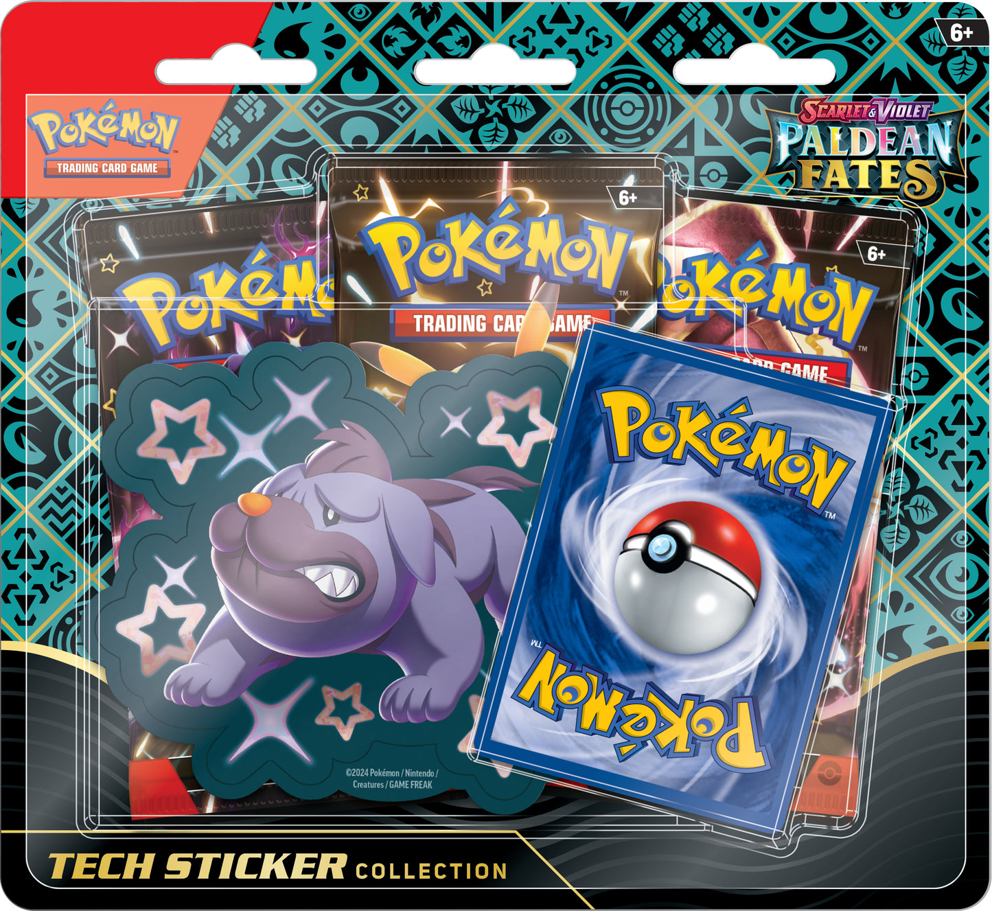 Pokémon TCG: Scarlet & Violet: Paldean Fates Tech Sticker Collection