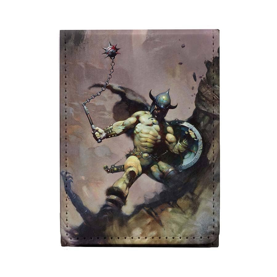 Ultra PRO Alcove Flip Deck Box: Frank Frazetta - Warrior with Ball and Chain