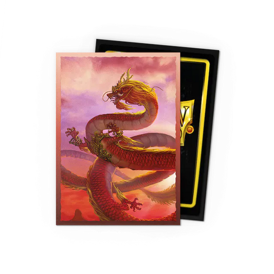 Dragon Shield: Standard Size Limited Edition Dual Matte Sleeves: Year of the Wood Dragon 2024