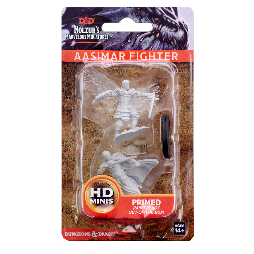 WizKids: D&D Nolzur's Marvelous Miniatures: Wave 06: Male Aasimar Fighter
