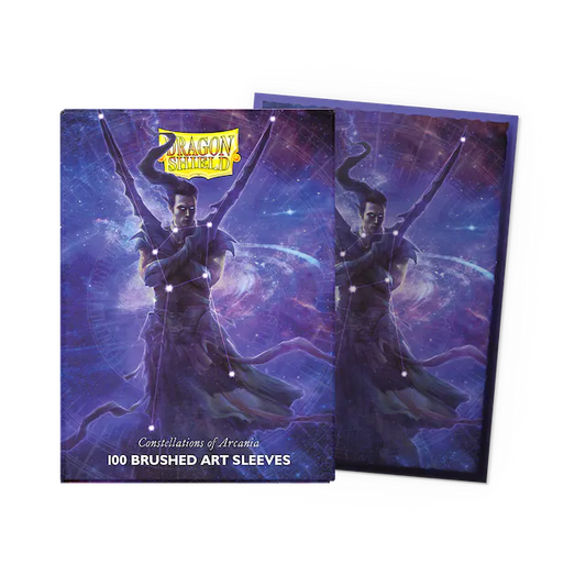 Dragon Shield: Standard Size Limited Edition Brushed Art Sleeves: Constellations Alaric (100ct)