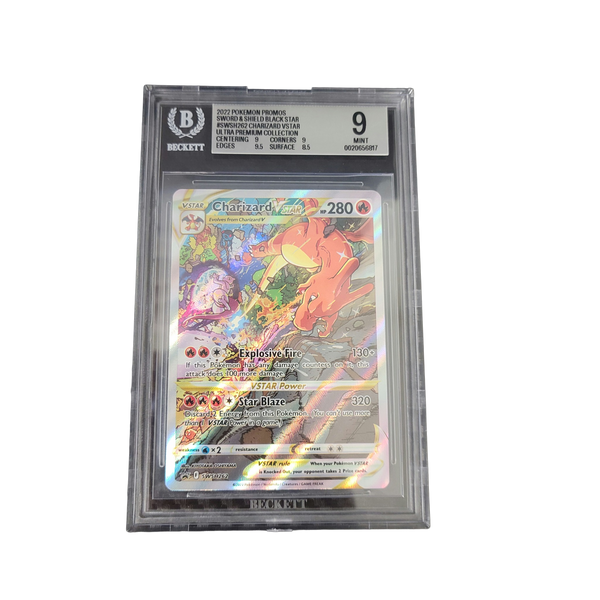 BGS 9 Charizard VSTAR SWSH262 graded card front