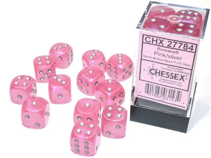 Chessex Dice: 16mm D6 Dice Block (12 dice)