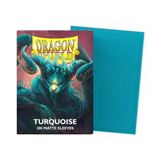 Dragon Shield: Matte Sleeves: Turquoise