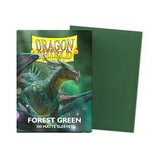 Dragon Shield: Matte Sleeves: Forest Green