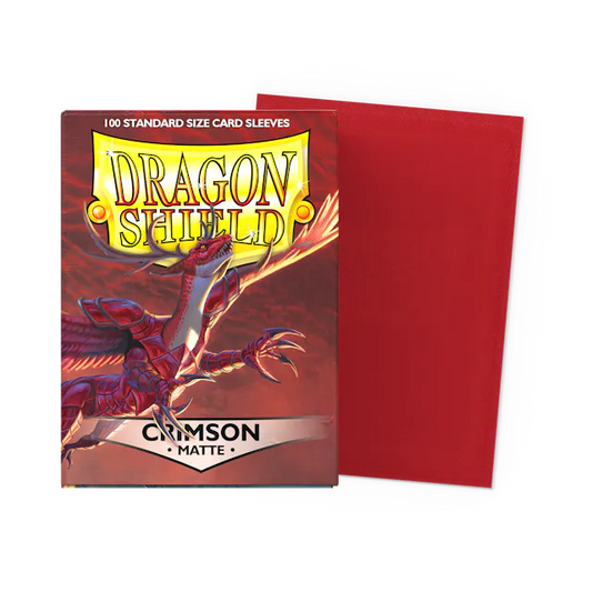 Dragon Shield: Matte Sleeves: Crimson