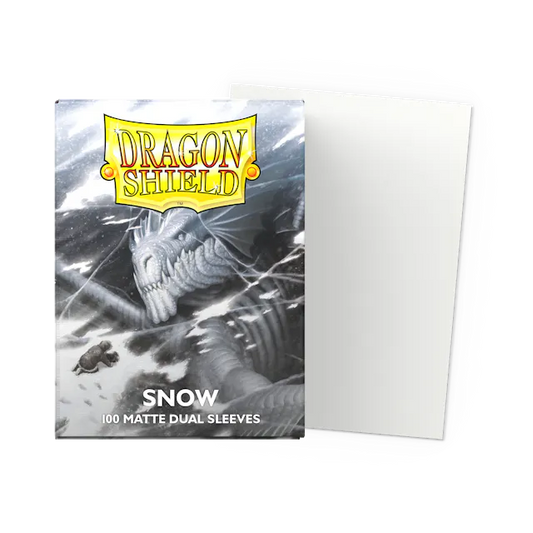 Dragon Shield: Matte Dual Sleeves: Snow