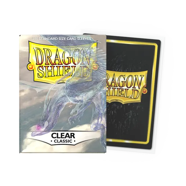 Dragon Shield: Classic Sleeves: Clear: Standard Size
