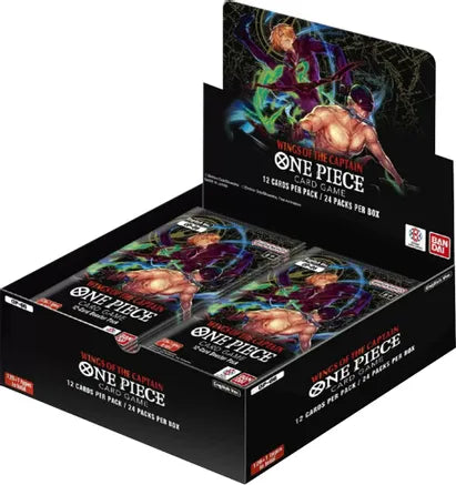 One Piece Card Game: OP-6: Wings Of The Captain Booster Display