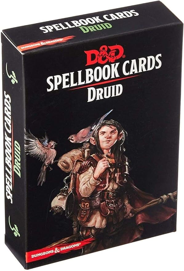 Dungeons & Dragons: 5E: Spellbook Cards: Druid Deck
