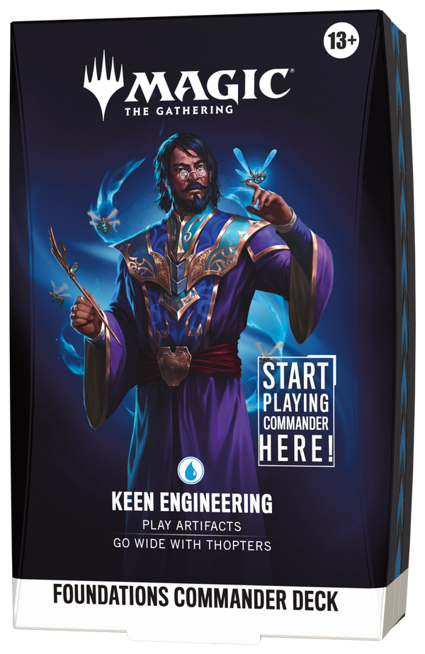 Foundations Commander Deck Keen Engineering