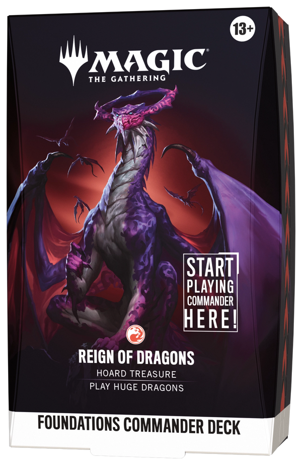 Foundations Commander Deck Reign of Dragons