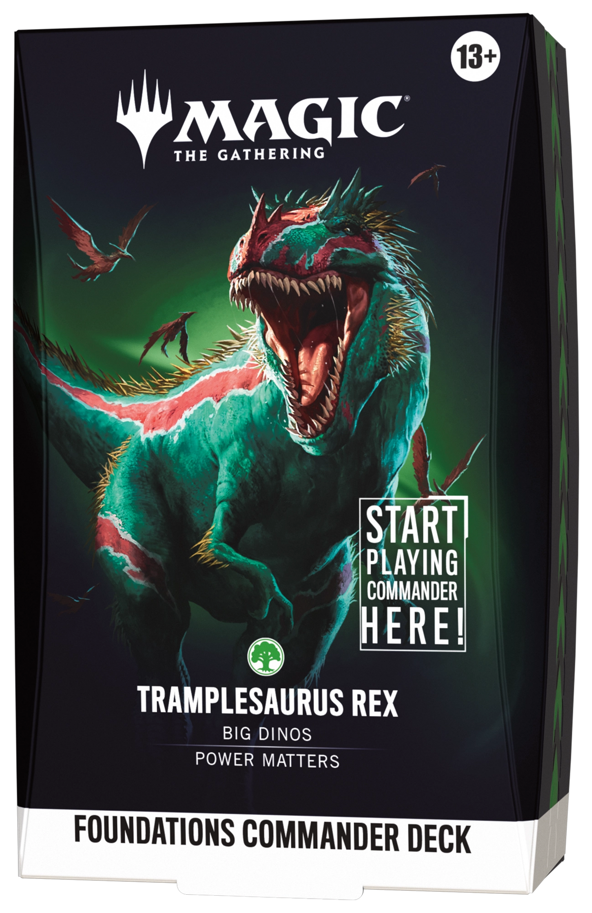 Foundations Commander Deck Tramplesaurus Rex