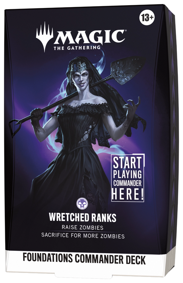 Foundations Commander Deck Wretched Ranks