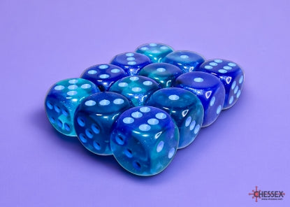 Chessex Dice: 16mm D6 Dice Block (12 dice)