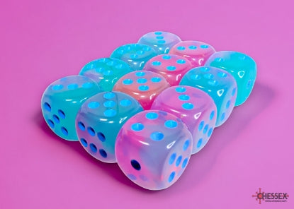 Chessex Dice: 16mm D6 Dice Block (12 dice)