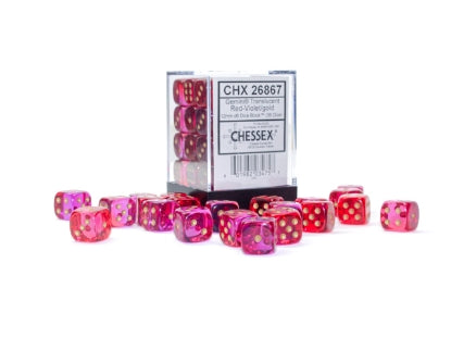 Chessex Dice: 12mm D6 Dice Block (36 dice)