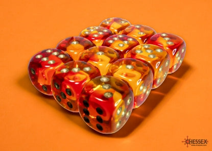 Chessex Dice: 16mm D6 Dice Block (12 dice)