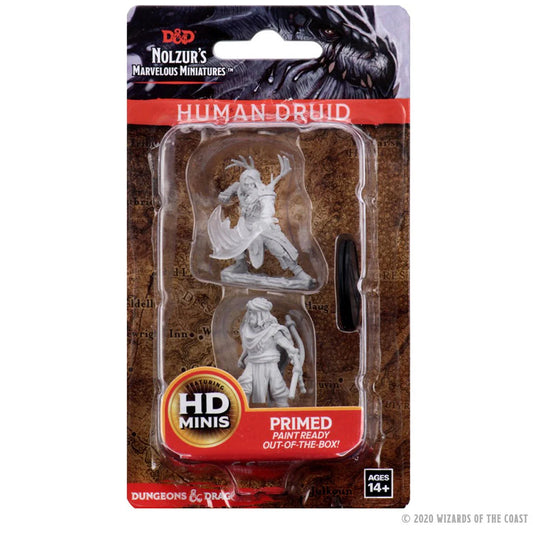 WizKids: D&D Nolzur's Marvelous Miniatures: Wave 06: Male Human Druid