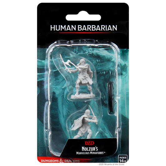 WizKids: D&D Nolzur's Marvelous Miniatures: Wave 01: Human Female barbarian