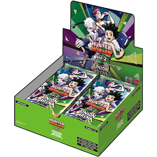 Union Arena Card Game: Hunter X Hunter Vol.2 Booster Display
