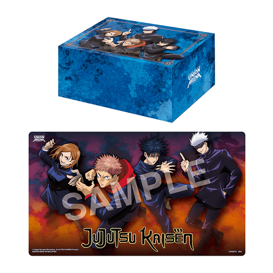 Union Arena Playmat & Half Storage Box: Jujutsu Kaisen