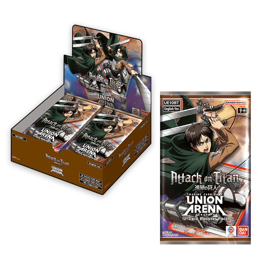 Union Arena Card Game: Attack on Titan Booster Display
